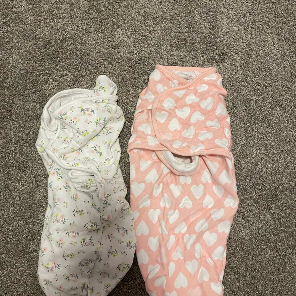 Carter’s Velcro swaddle wraps